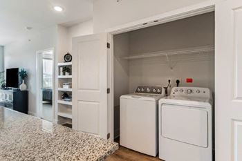 In-unit washer and dryer